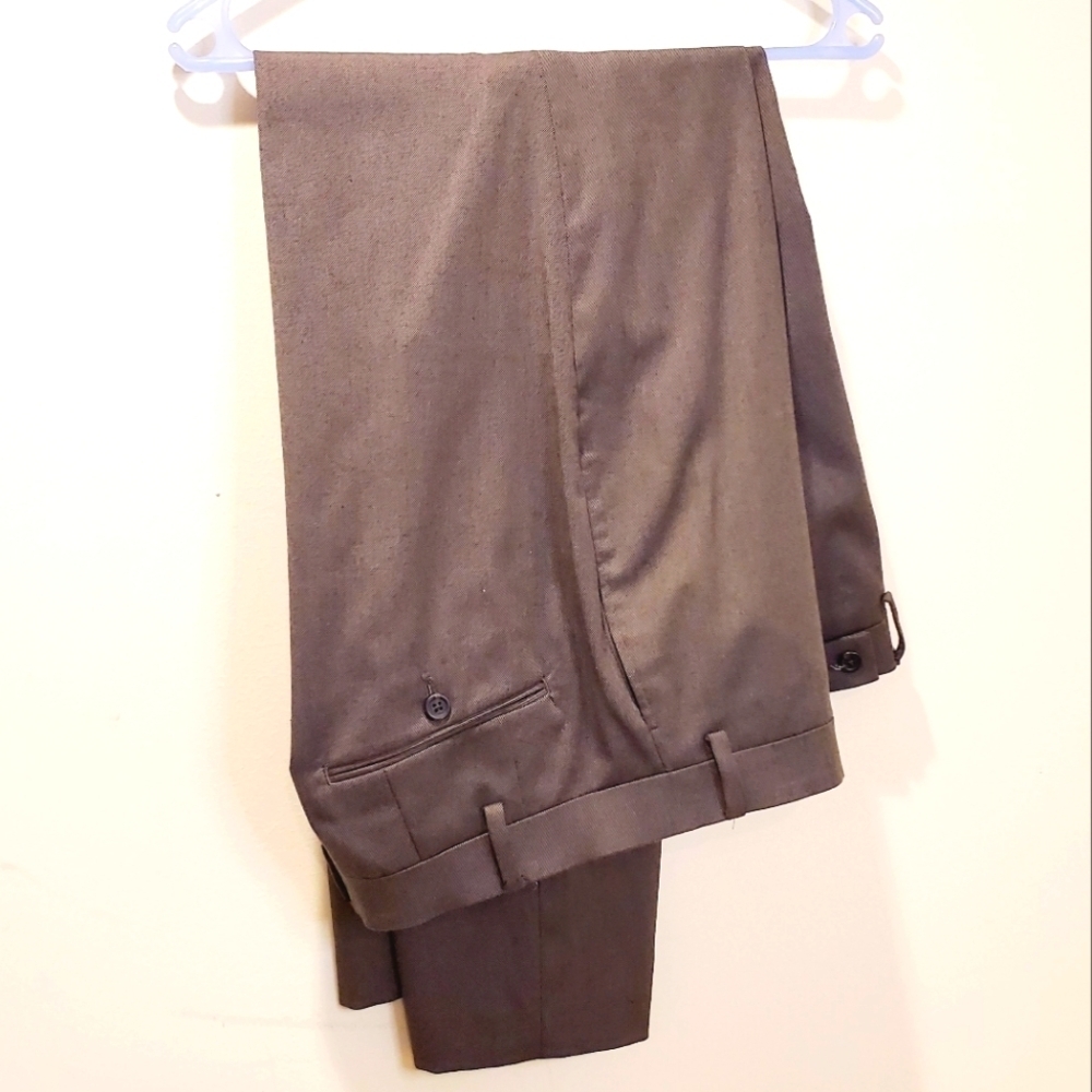 Ralph Lauren Men's olive green dress pants size 38w 30L